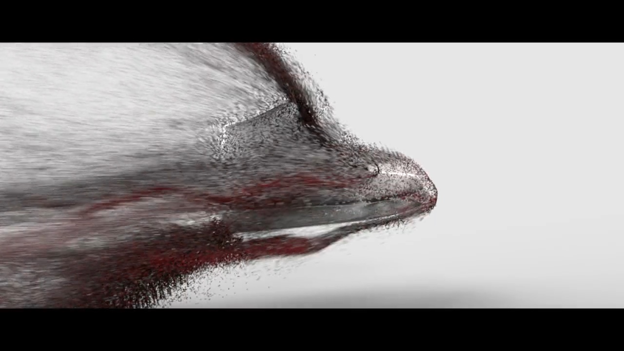 Air Jordan Spec Ad – Sneaker Dissolving into Particles – Still 5