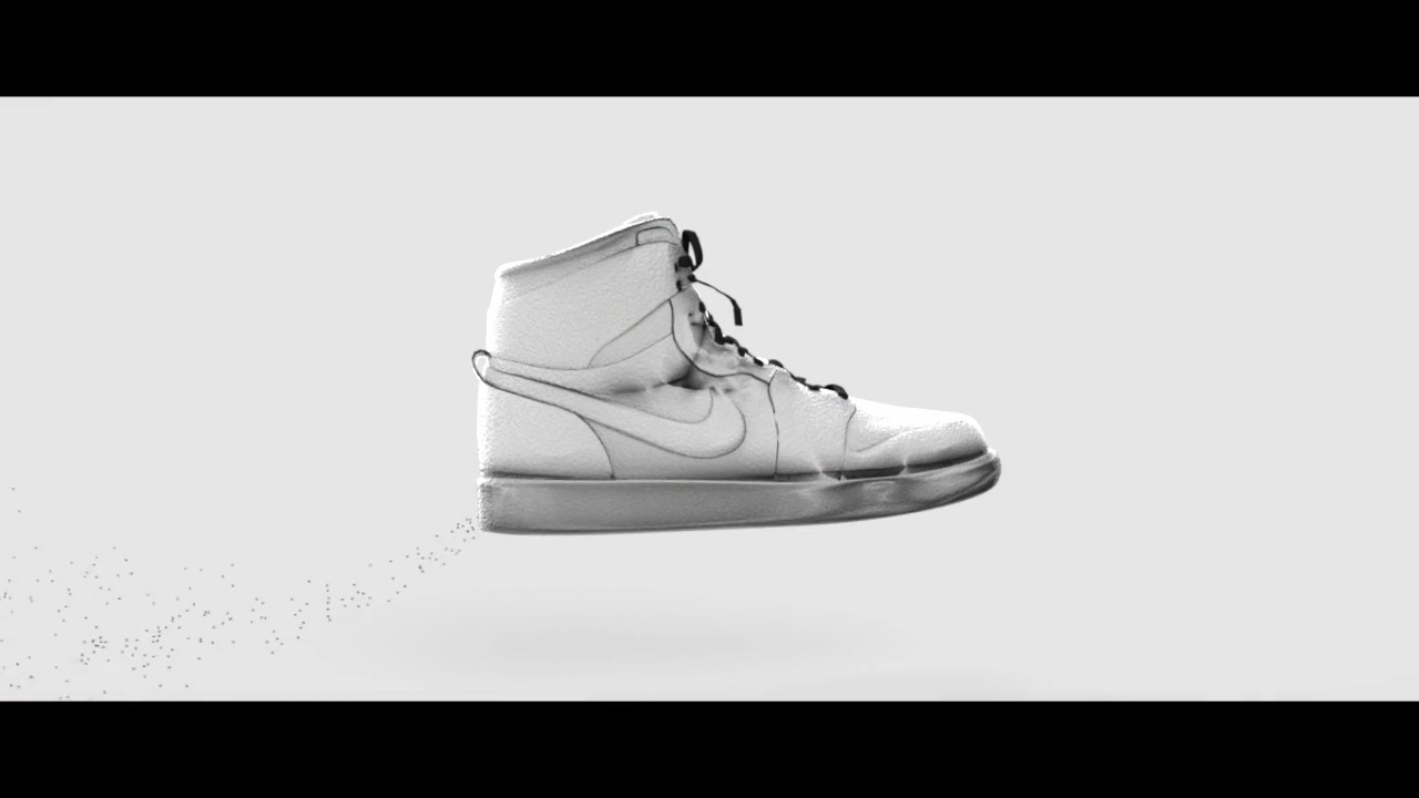 Air Jordan Spec Ad – Sneaker Dissolving into Particles – Still 7
