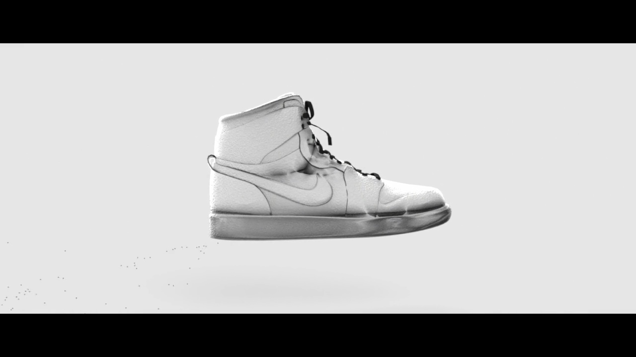 Air Jordan Spec Ad – Sneaker Dissolving into Particles – Still 8