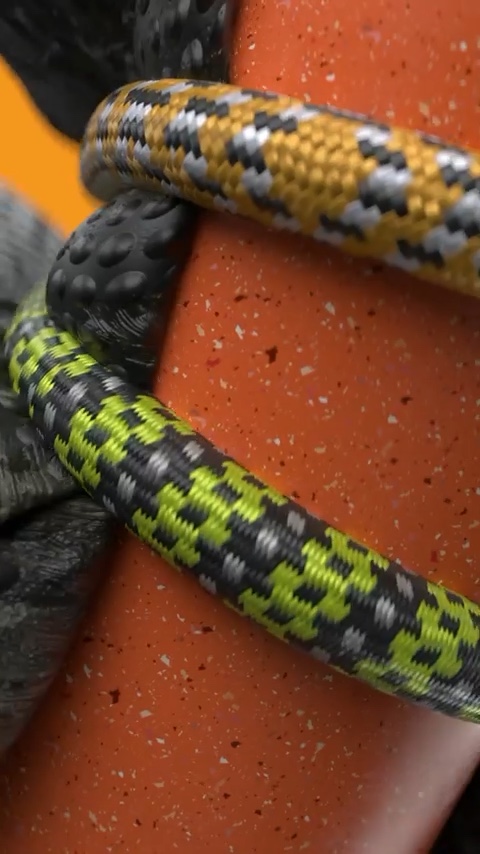 Cloth Simulation – Geflochtene Gummibänder in Cinema 4D – Standbild 4
