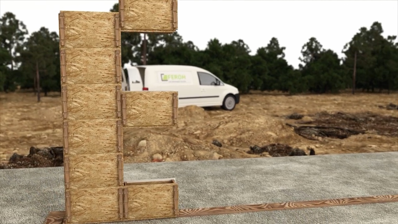 FEROH Trockenbausystem – Ein Haus aus Bausteinen – Standbild 2