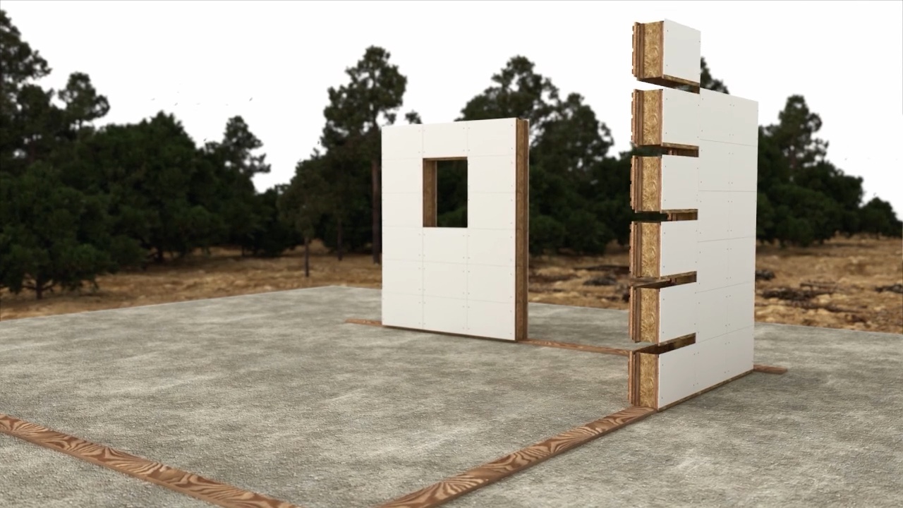 FEROH Trockenbausystem – Ein Haus aus Bausteinen – Standbild 3