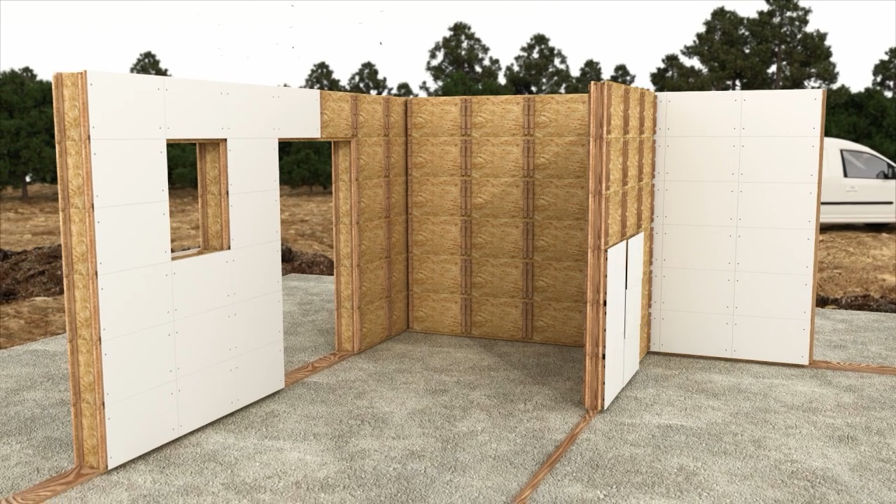 FEROH Trockenbausystem – Ein Haus aus Bausteinen – Standbild 7