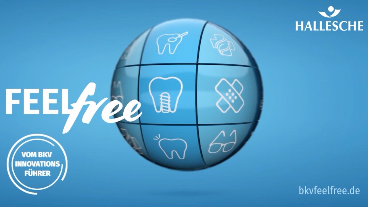 Hallesche FEELfree – TV-Spot – Standbild 8