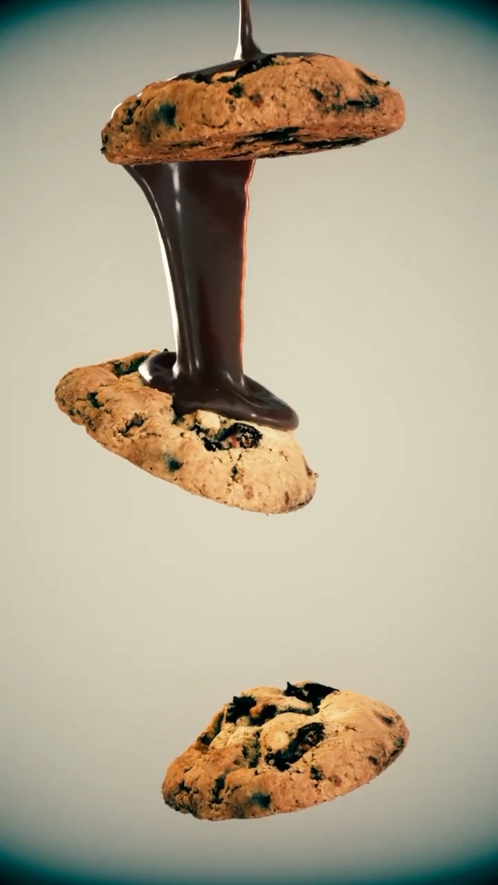 Houdini: Schokolade zwischen Cookies – Standbild 3
