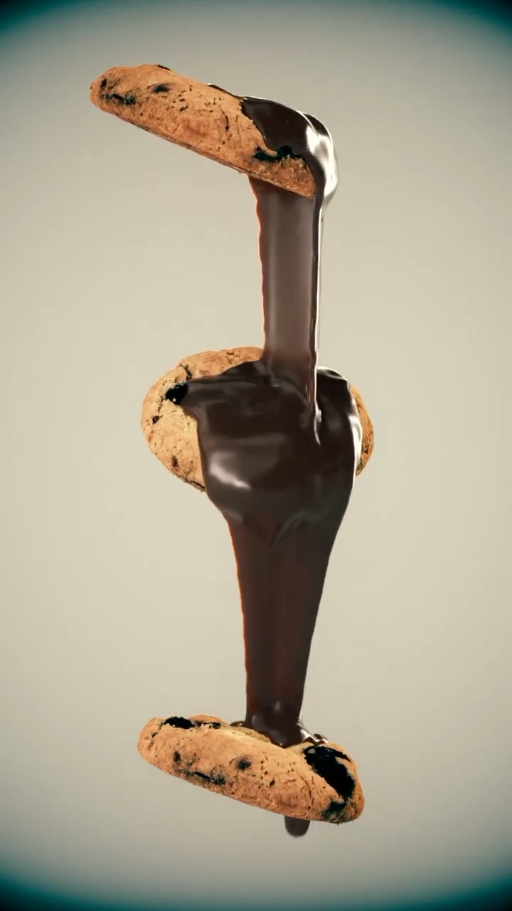 Houdini: Schokolade zwischen Cookies – Standbild 5
