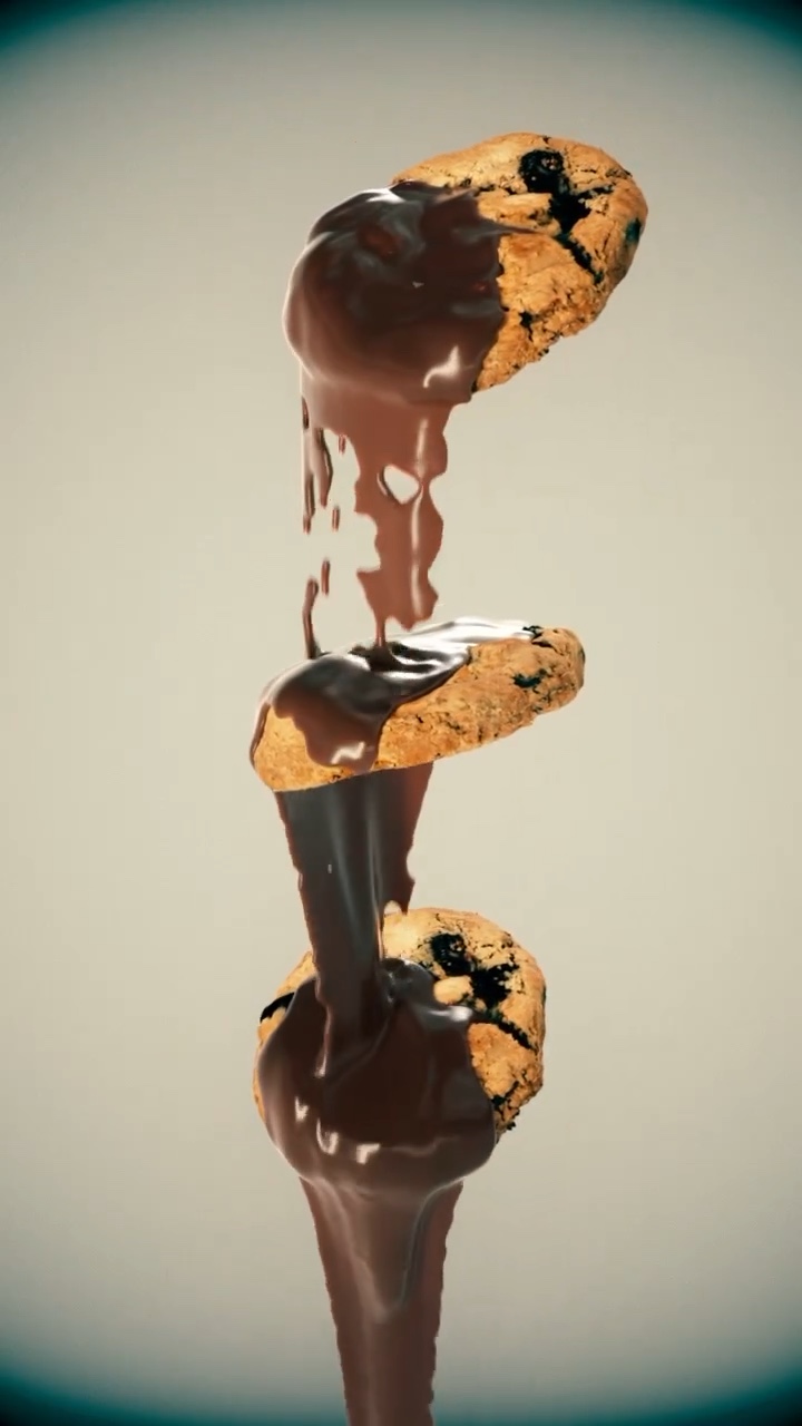 Houdini: Schokolade zwischen Cookies – Standbild 8