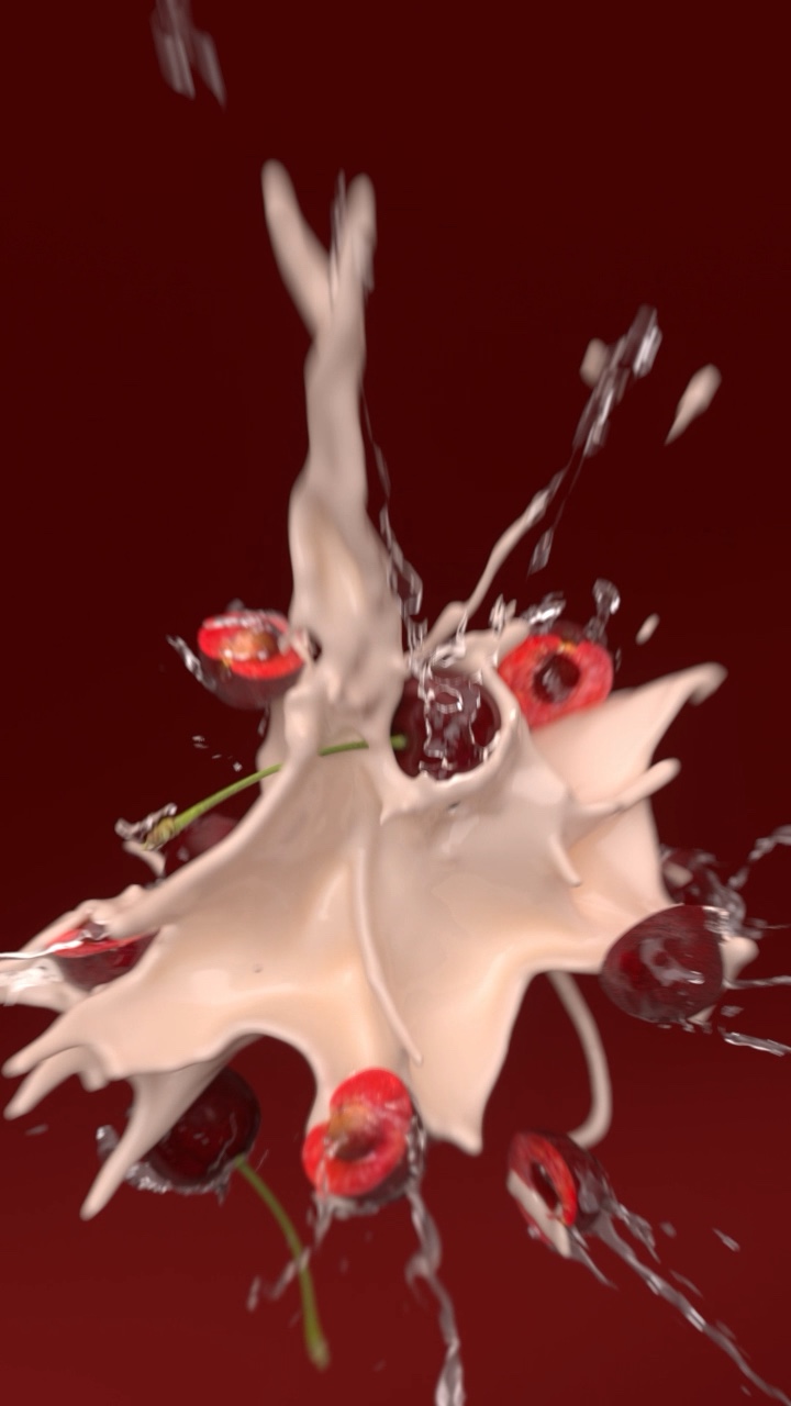 Cherries and Milk – Houdini FLIP Fluids – Still 1
