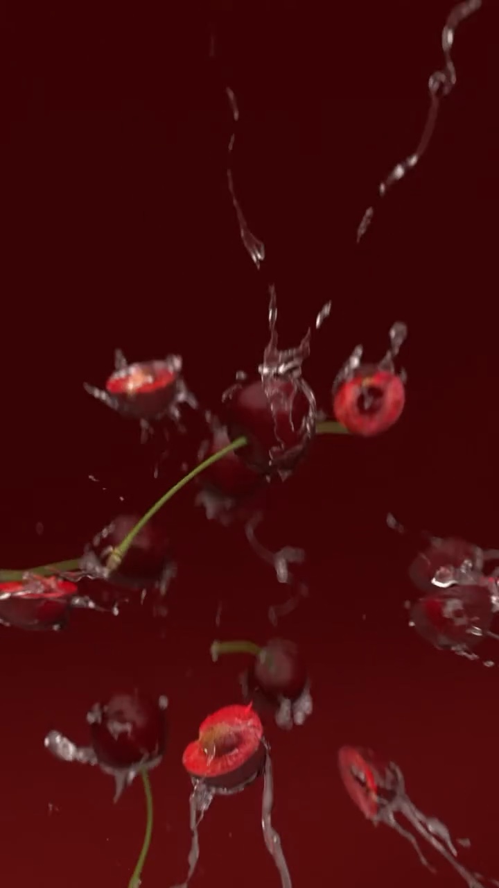 Cherries in Water – the Water Pass with Houdini FLIP – Still 1
