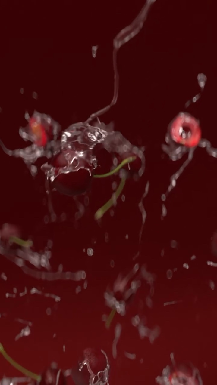 Cherries in Water – the Water Pass with Houdini FLIP – Still 2