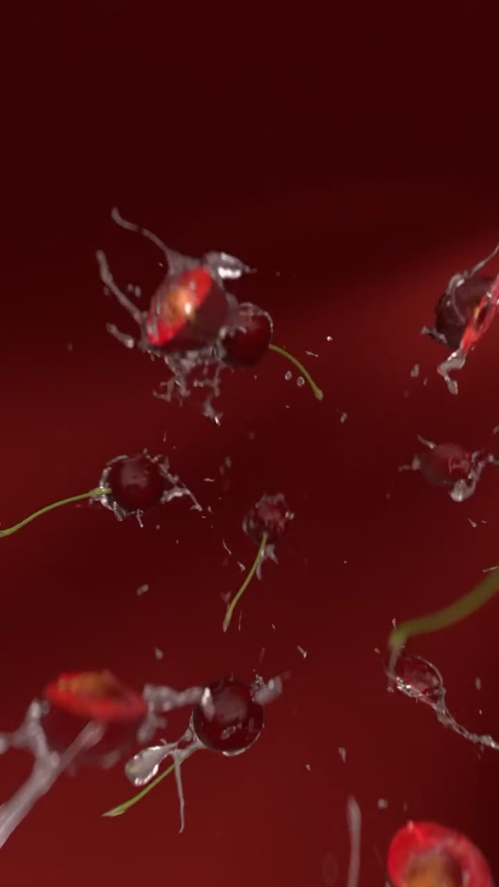 Cherries in Water – the Water Pass with Houdini FLIP – Still 4
