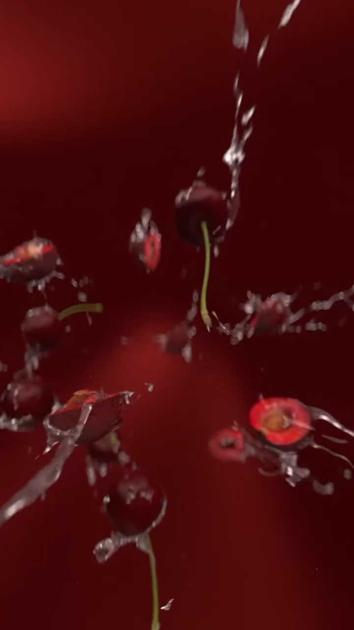 Cherries in Water – the Water Pass with Houdini FLIP – Still 5