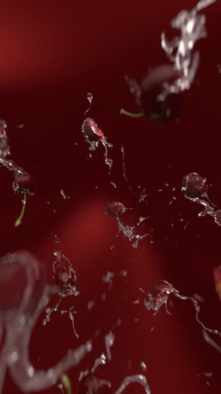 Cherries in Water – the Water Pass with Houdini FLIP – Still 6
