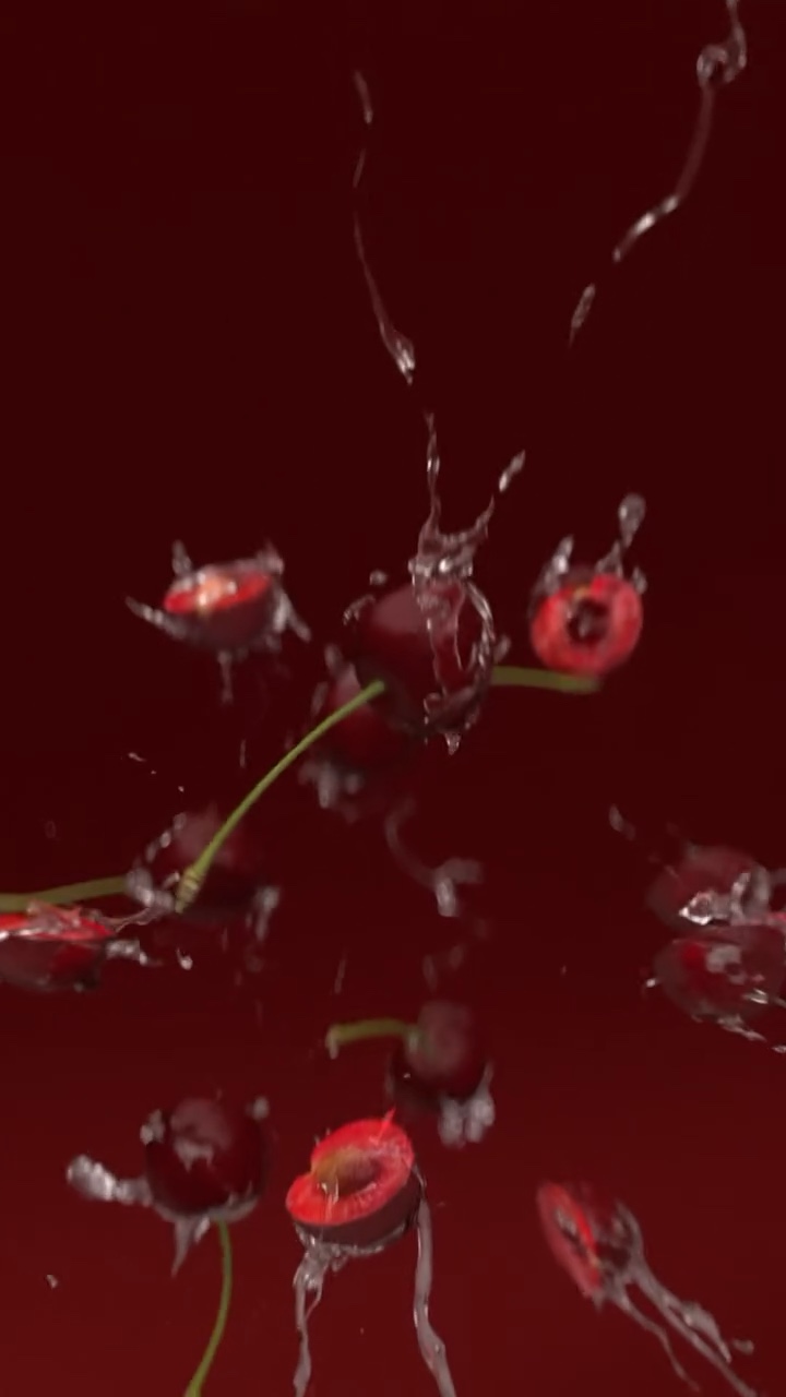 Cherries in Water – the Water Pass with Houdini FLIP – Still 7
