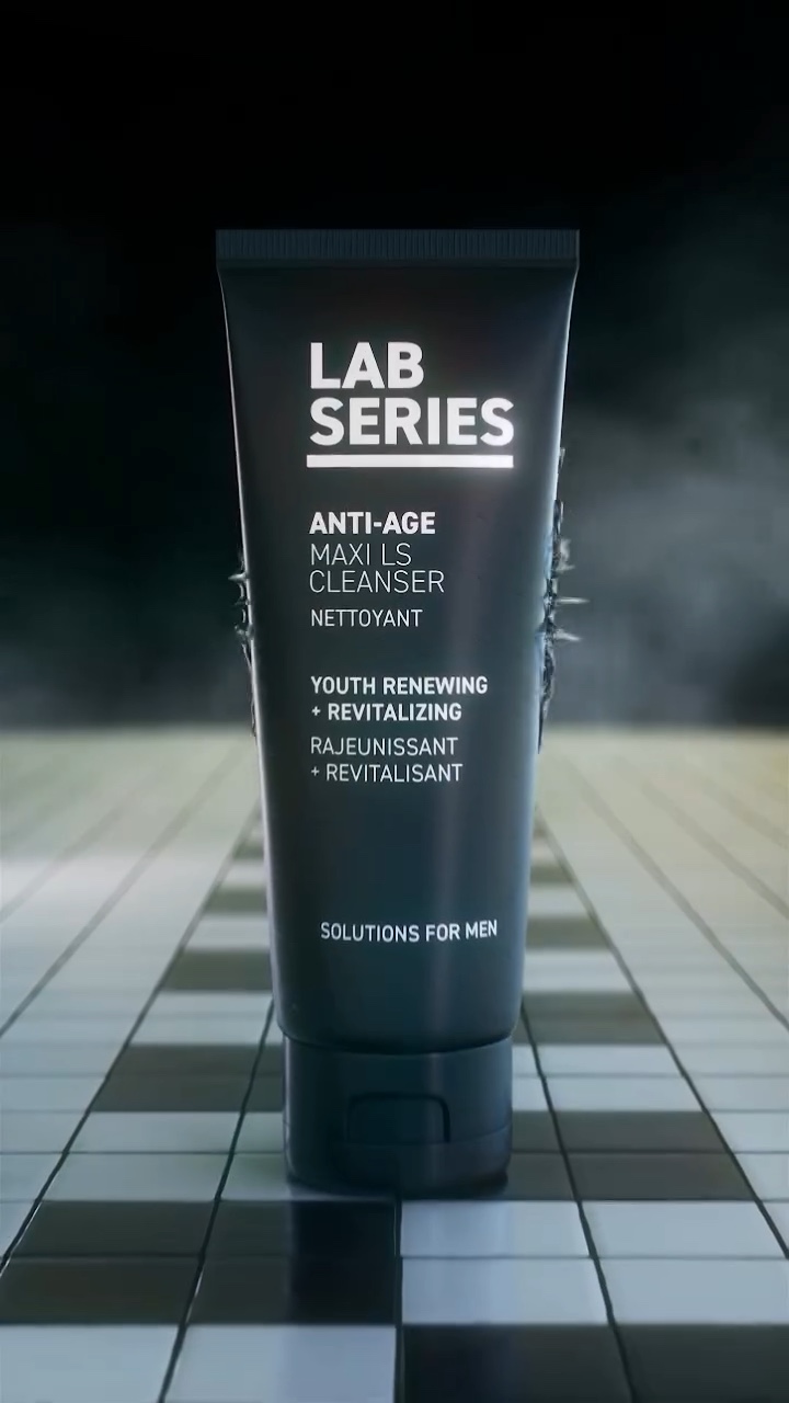 LAB SERIES – Water Splash for a Cleanser – Still 2