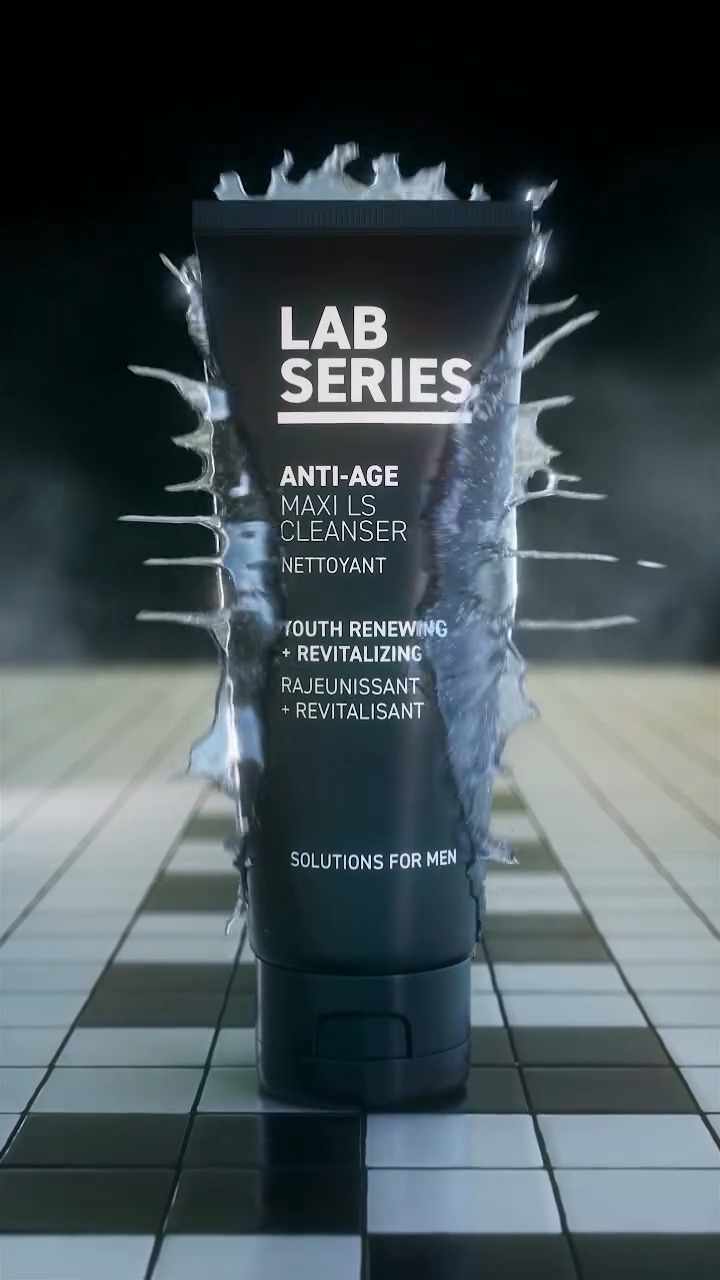 LAB SERIES – Water Splash for a Cleanser – Still 3