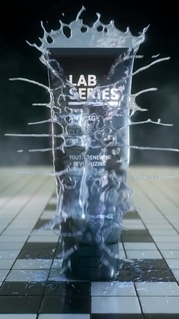 LAB SERIES – Water Splash for a Cleanser – Still 4