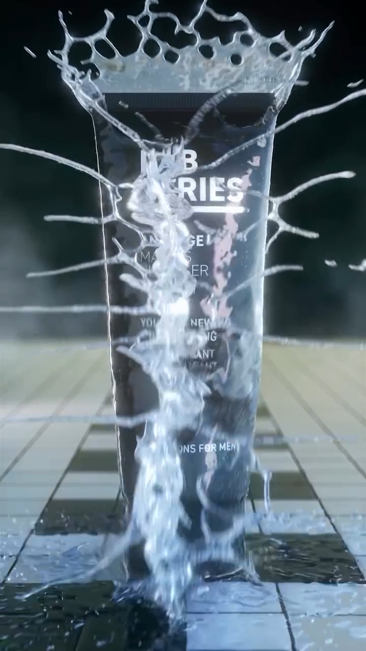 LAB SERIES – Water Splash for a Cleanser – Still 5