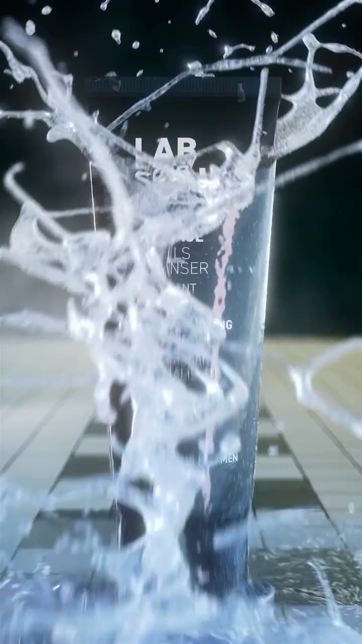 LAB SERIES – Water Splash for a Cleanser – Still 8