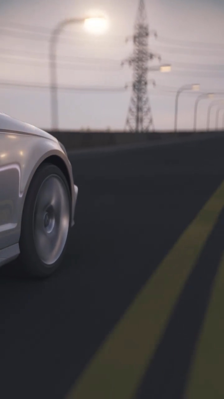 Mercedes CLS – Driving at Dusk – Still 3