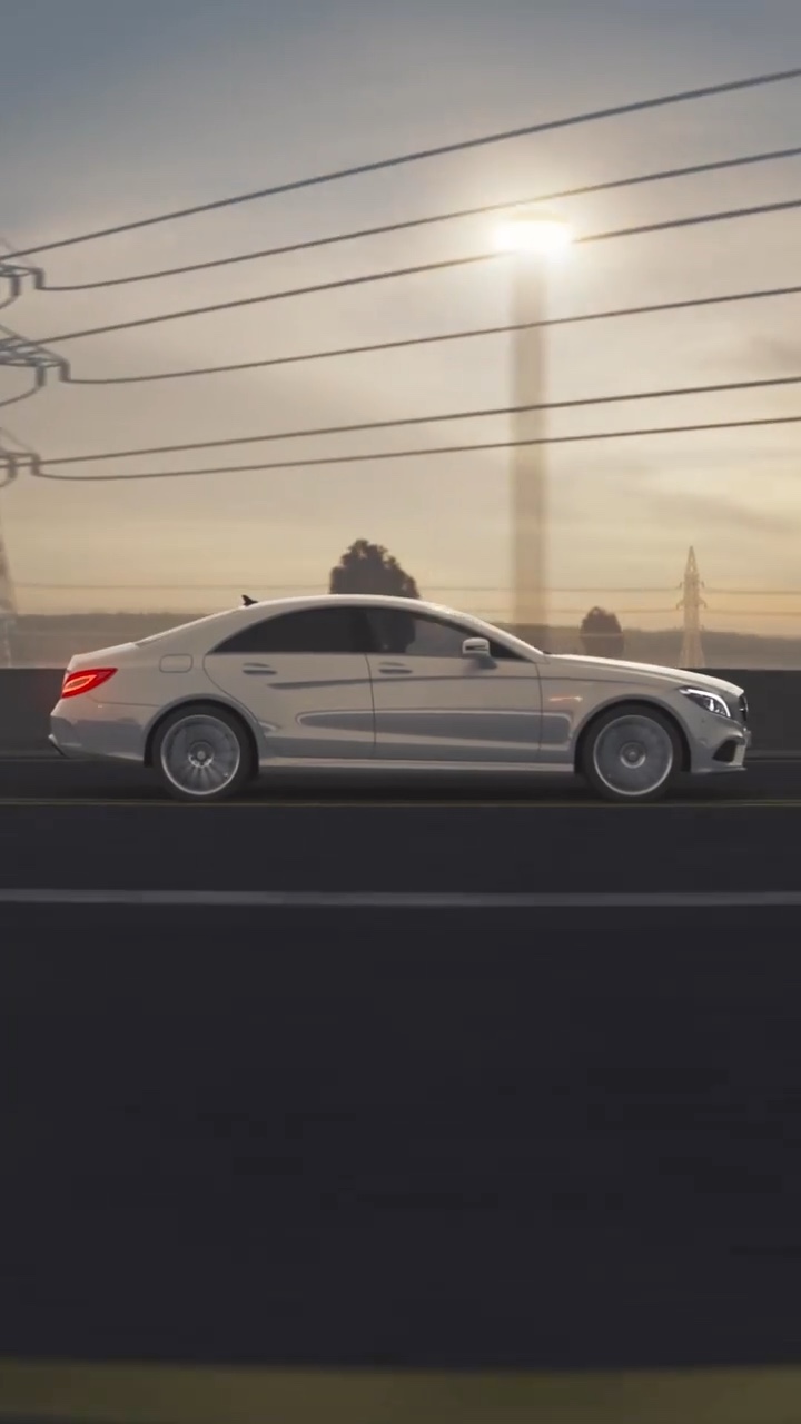 Mercedes CLS – Driving at Dusk – Still 7