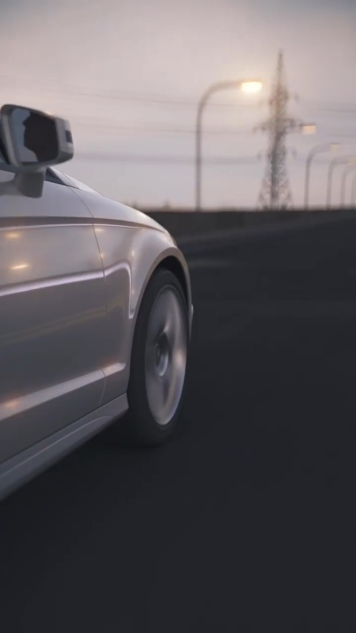 Mercedes CLS – Driving at Dusk – Still 8