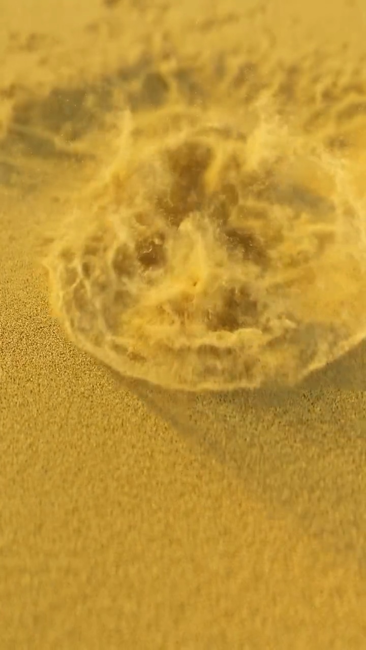 Liquid simulation made of 7 million particles – Still 1