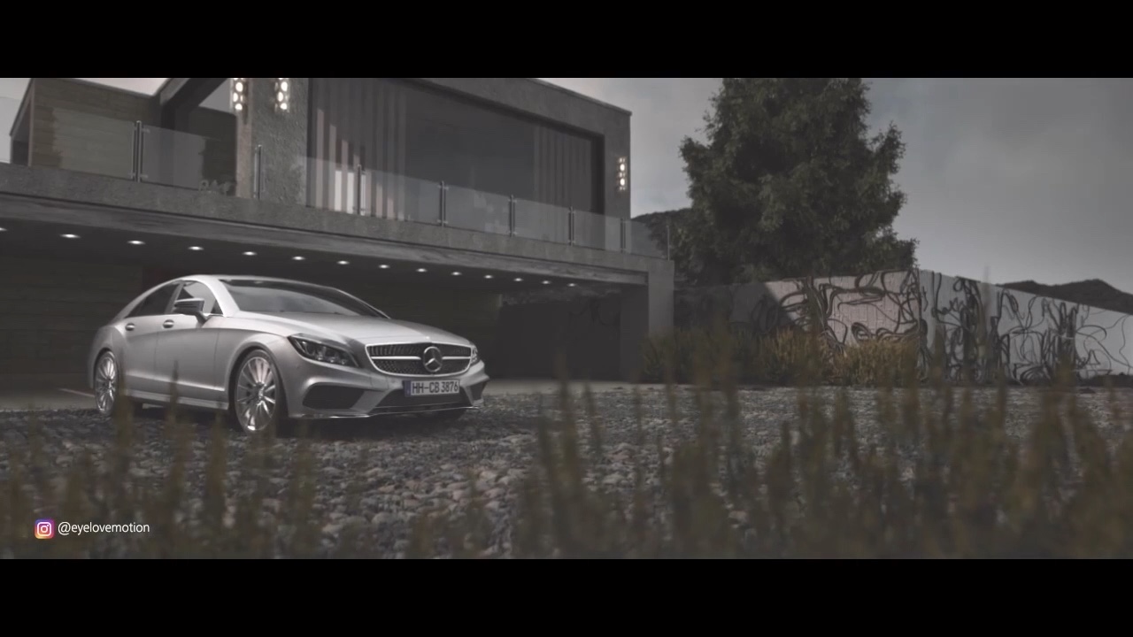 Mercedes Spec Ad – Vehicle in an Alpine Landscape – Still 1