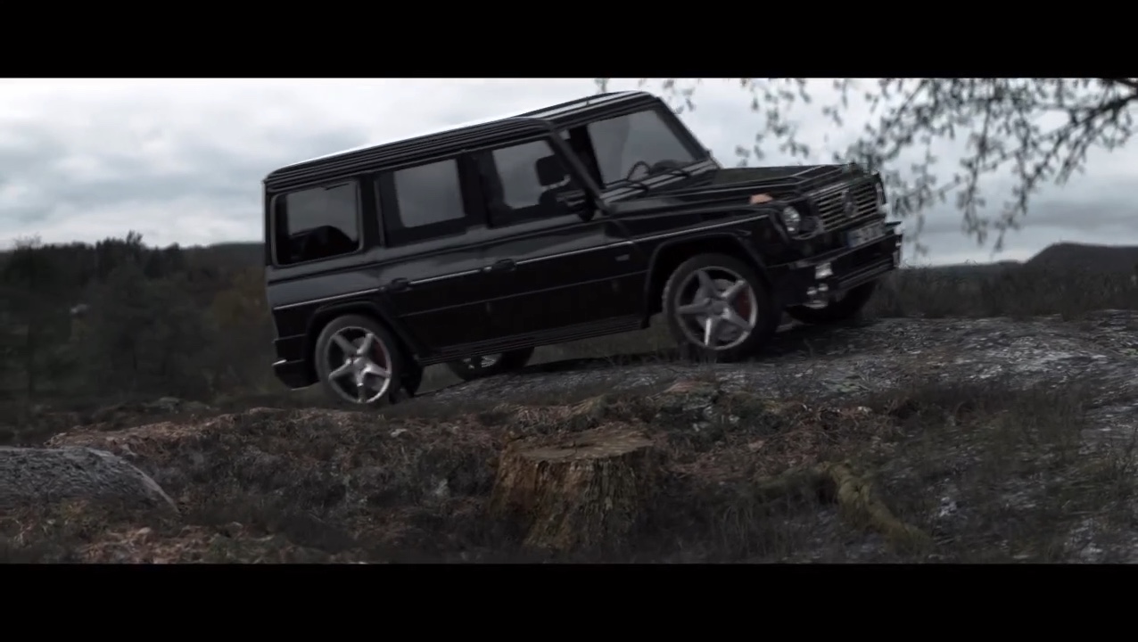 Vehicle Spec Ad – Mercedes G-Class Off-Road – Still 3