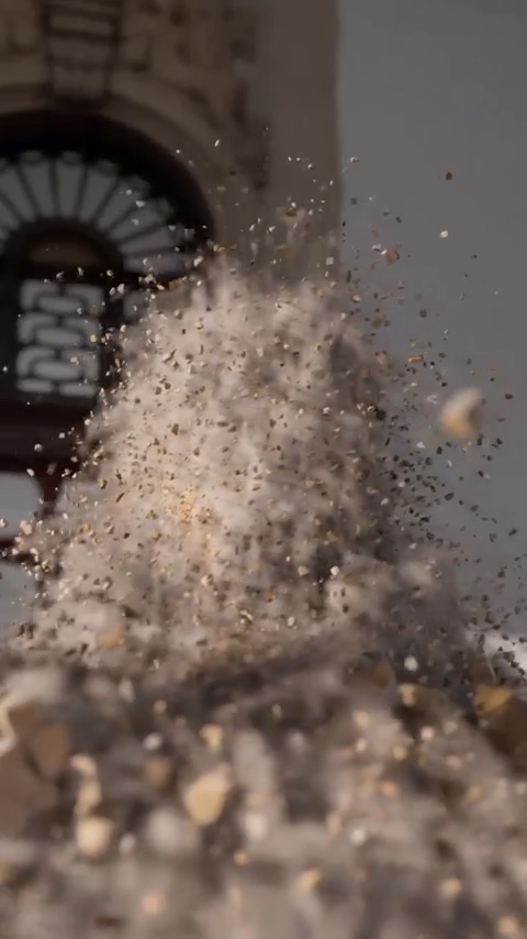 Zerfallende Büste – Destruction mit X-Particles – Standbild 4