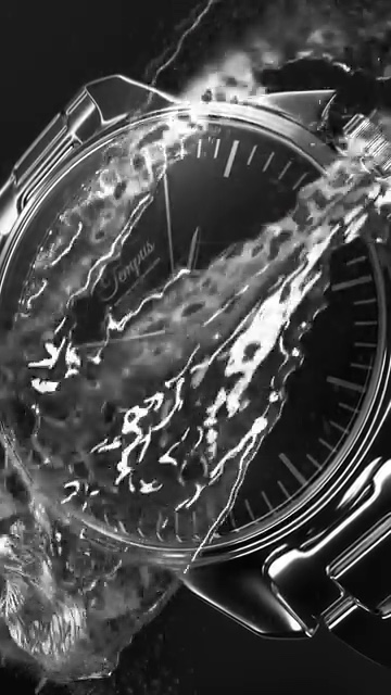 Flüssigkeitsanimation mit X-Particles – Standbild 8