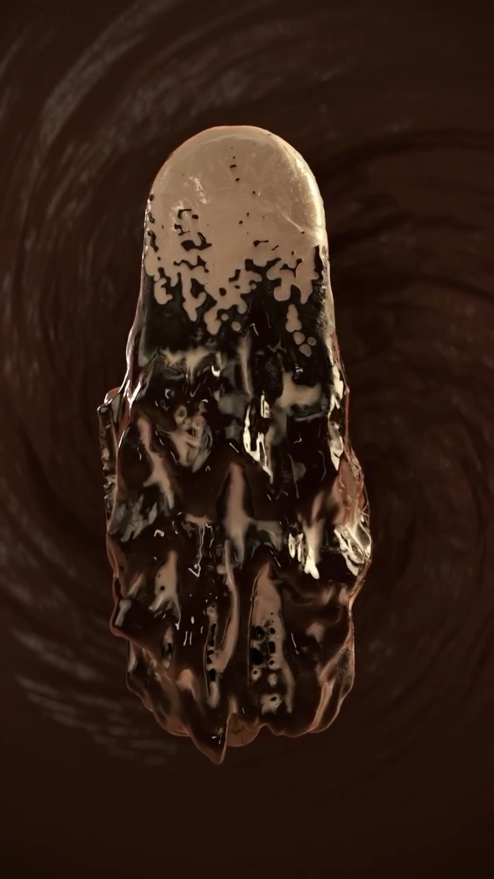 Chocolate Ice Cream – Thick Chocolate with X-Particles NeXus – Still 8