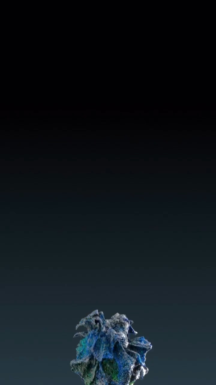 Growing Particle Form with X-Particles – Still 1